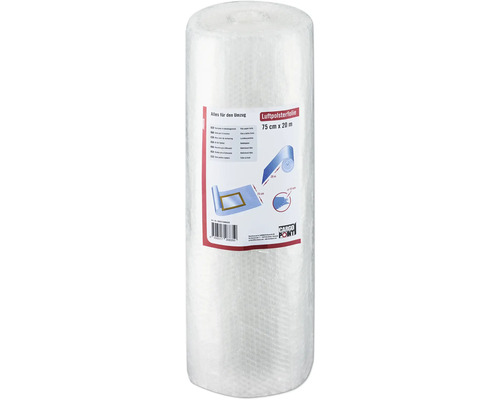 Cargo Point Luftpolsterfolie 0,75 x 20 m Rolle Luftpolsterfolie 75 cm x 20 m für Umzug