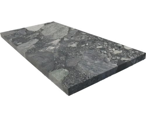 Fliese mit Steindekor