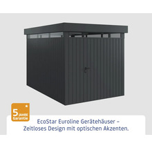 EcoStar Euroline Gerätehaus mit fünf Jahren Garantie