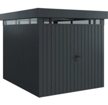 Geräteschuppen aus Metall mit Tür