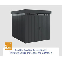 EcoStar Euroline Gerätehaus mit fünf Jahren Garantie
