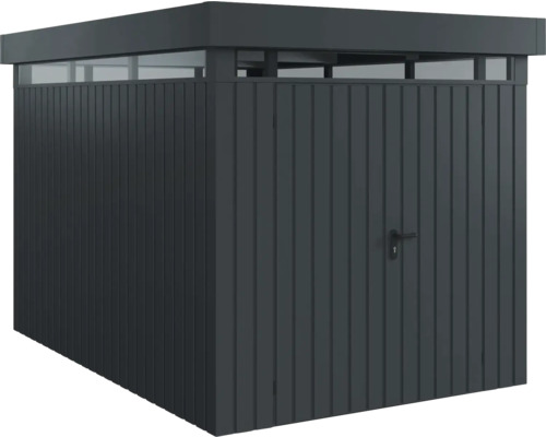 Metall Gerätehaus mit Tür und Oberlicht