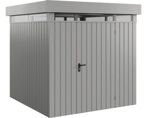 Metall Gerätehaus mit Tür und Oberlicht