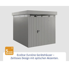 EcoStar Euroline Gerätehaus mit fünf Jahren Garantie