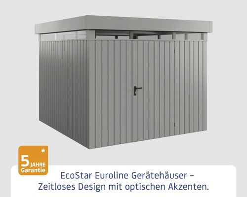 EcoStar Euroline Gerätehaus mit zeitlosem Design