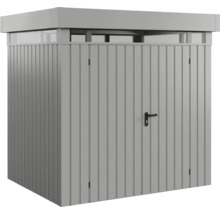 Geräteschuppen aus Metall mit Tür