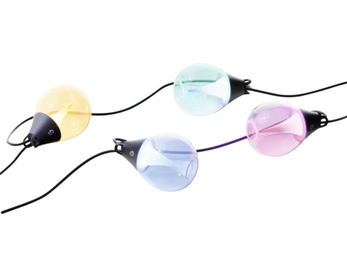Lichterkette mit bunten Lampen
