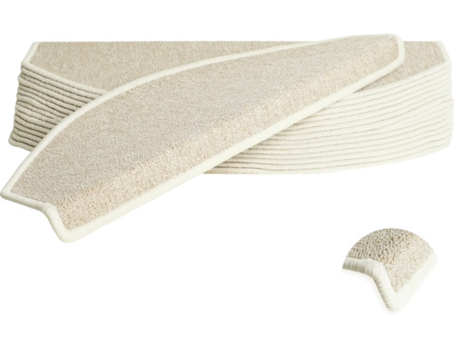 Stufenmatten aus Textil im Stapel