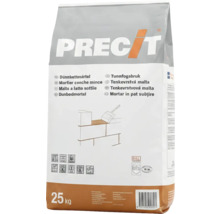 Sack Dünnbettmörtel mit 25 Kilogramm Inhalt