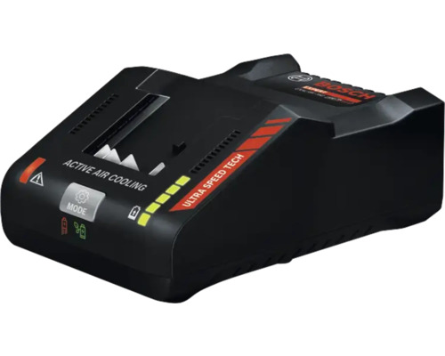 Bosch Akku Ladegerät mit aktiver Luftkühlung und Ultra Speed Tech