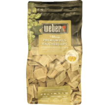 Weber Premium Pils Räucherchips in Verpackung