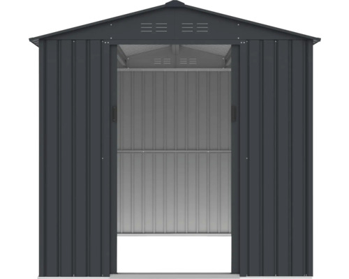 Metall Gerätehaus mit Schiebetür