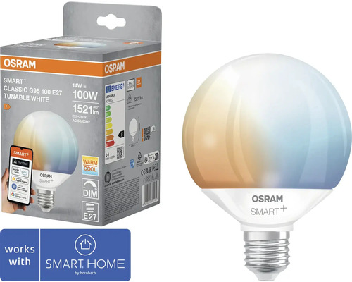 Osram Smart Plus E27 Leuchtmittel mit Verpackung