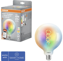 Osram Smart Filament Globe125 40 E27 Multicolor Leuchtmittel mit Verpackung