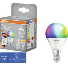 Osram Smart Plus Classic P 40 E14 Multicolor LED Lampe