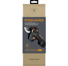 Fiskars ePruner M Bypass Akku Gartenschere in Verpackung