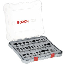 Bosch Professional Fräser Set mit dreißig Teilen in Kunststoffkoffer