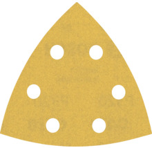 Dreieckschleifpapier mit sechs Löchern