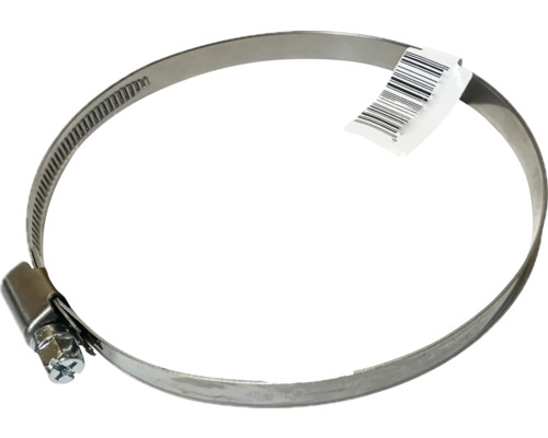 Schlauchschelle aus Metall mit Schraube