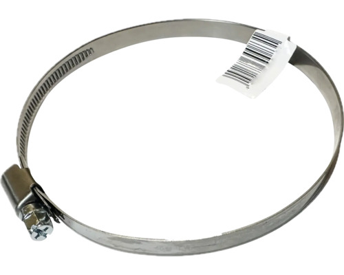 Schlauchschelle aus Metall mit Schraube