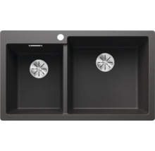 Doppelspüle aus Granit mit zwei Becken