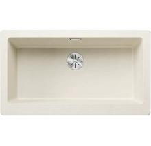 Spülbecken aus Verbundwerkstoff mit Siebkorbventil