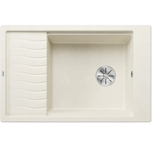 Beige Küchenspüle mit Abtropffläche