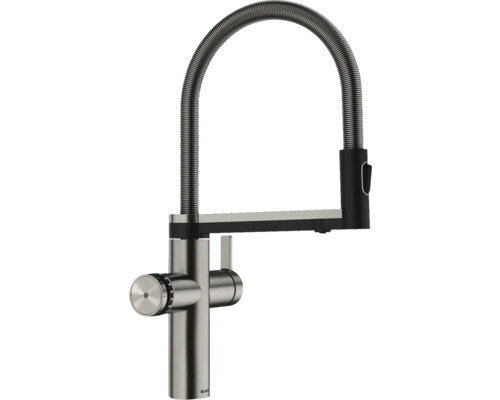 Küchenarmatur mit flexiblem Auslauf