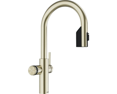 Küchenarmatur mit hohem Auslauf