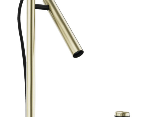 Blanco Küchenarmatur mit Brause LUNEOO-S satin gold satiniert 527974 Stehleuchte aus Metall