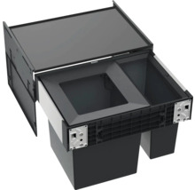 Küchenabfall-Trennsystem mit Auszug und Abfallbehältern