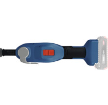 Bosch Akku-Multitool 18 Volt mit Sägeblatt und ergonomischem Handgriff.