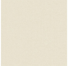 Textiltapete mit Fischgrätmuster