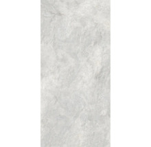 Nahaufnahme einer hellen Fliese mit Steinmuster