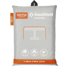 Siena Garden Schutzhülle für Gartentische, circa 200 cm lang, 100 cm breit und 70 cm hoch