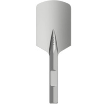 Bosch Spatmeißel aus Metall mit Sechskantschaft.