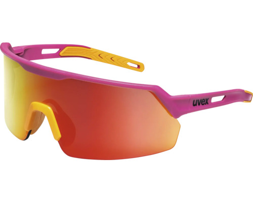 Uvex Sportbrille mit Kunststoffrahmen