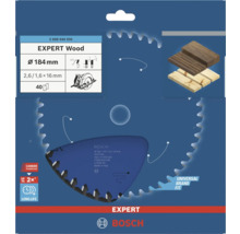 Bosch EXPERT Wood Sägeblatt mit 184 Millimeter Durchmesser