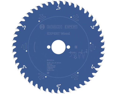 Kreissägeblatt Expert for Wood Ø 200x30 mm Z 48 Bosch Kreissägeblatt Expert Wood für Holz, Durchmesser 200 Millimeter, 48 Zähne, Bohrung 30 Millimeter.