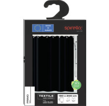 Spirella Primo Duschvorhang, 180 mal 200 cm, aus 50 Prozent recyceltem Polyester, wasserabweisend