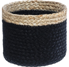 Dekorativer Korb aus geflochtenem Naturmaterial