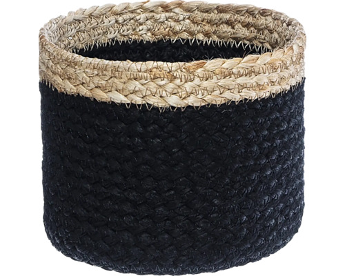 Dekorativer Korb aus geflochtenem Naturmaterial