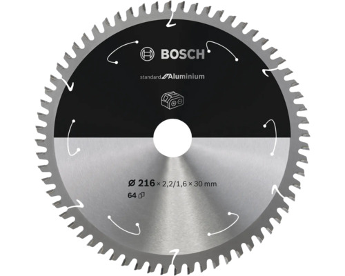 Bosch Sägeblatt für Aluminium, Durchmesser 216 Millimeter