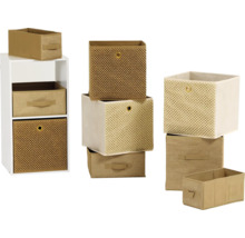 Regaleinsätze und Regal in Weiß