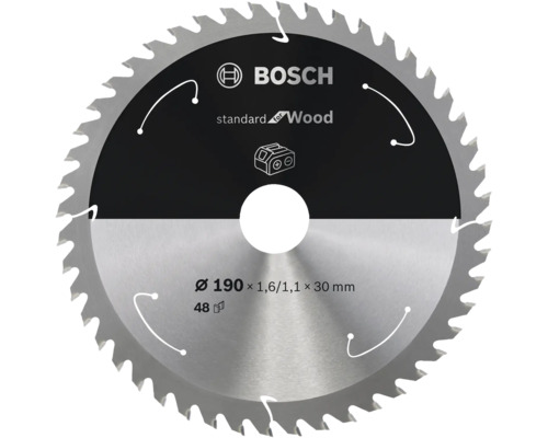 Bosch Sägeblatt für Holz, 190 Millimeter Durchmesser