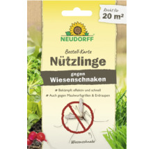 Neudorff Nützlinge gegen Wiesenschnaken Bestell-Karte für 20 Quadratmeter