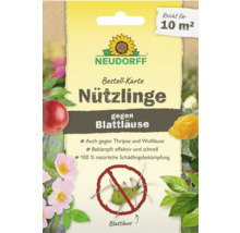 Neudorff Nützlinge gegen Blattläuse Bestell-Karte
