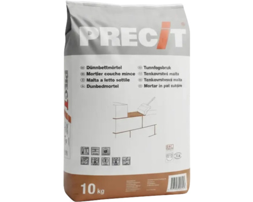 Dünnbettmörtel im 10 Kilogramm Sack