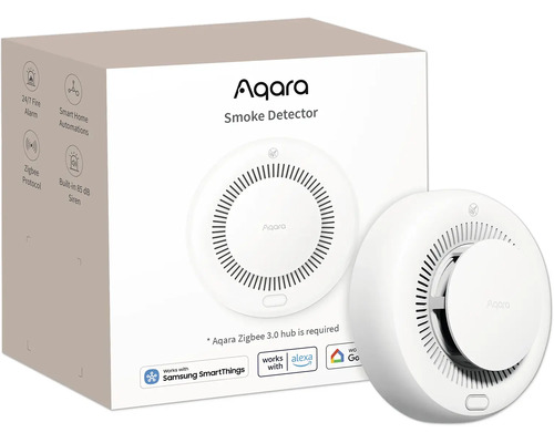 Aqara Rauchmelder mit Verpackung