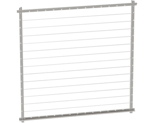 Duschvorhangstange Eckmontage zur Befestigung eines Duschvorhangs